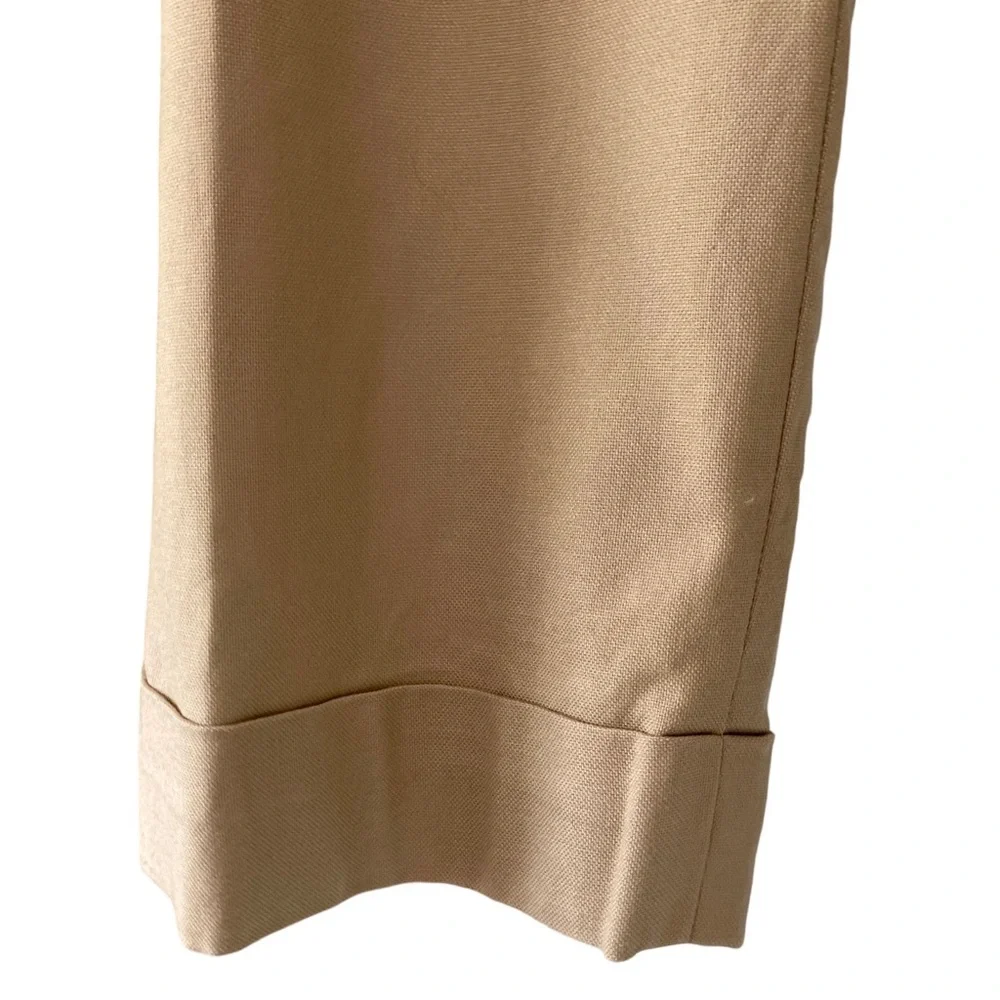 LOFT Marissa Cropped Beige Pants Size 14